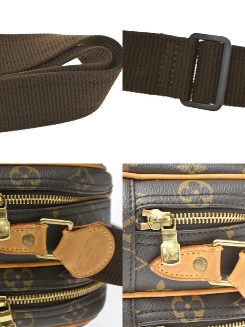 LOUIS VUITTON Reporter Crossbody Shoulder Bag Monogram Leather BN - Picture 8 of 14